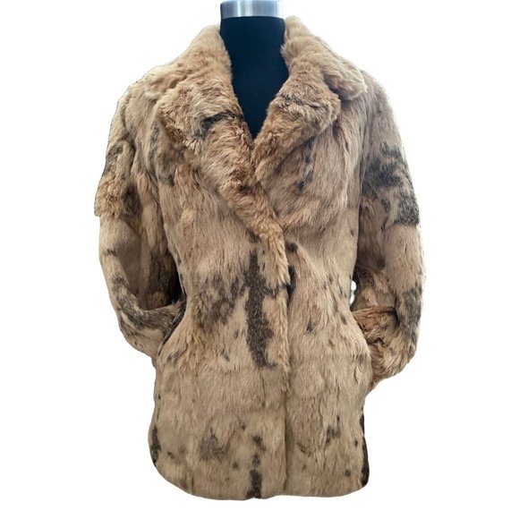 Beautiful authentic fur coat vintage size small warm - Picture 6 of 13